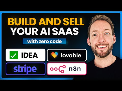 Build a Complete AI SaaS with zero code (Lovable + N8N)